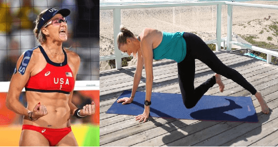 08 KERRY WALSH JENNINGS Pilates - Los deportistas profesionales eligen Pilates